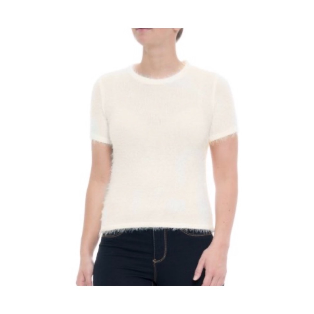 Ebby‎ and I Fluffy\Shaggy Crop Sweater
